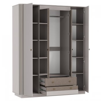 Шкаф 1700 мм Фантазия 34.01 кашемир (Олмеко) в Сухом Логу - suhoj-log.mebel-e96.ru