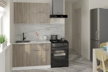 Кухонный гарнитур Фьюджи лайт 1200 мм (Герда) в Сухом Логу - suhoj-log.mebel-e96.ru