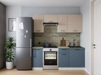 Кухонный гарнитур Фьюжн 2000 мм в Сухом Логу - suhoj-log.mebel-e96.ru