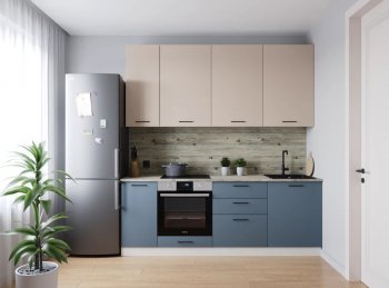 Кухонный гарнитур Фьюжн 2200 мм (Санвут) в Сухом Логу - suhoj-log.mebel-e96.ru