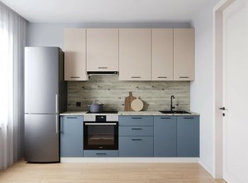 Кухонный гарнитур Фьюжн 2400 мм Sanvut в Сухом Логу - suhoj-log.mebel-e96.ru