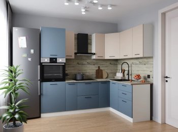 Угловой кухонный гарнитур Фьюжн 2400*1600 мм Sanvut в Сухом Логу - suhoj-log.mebel-e96.ru