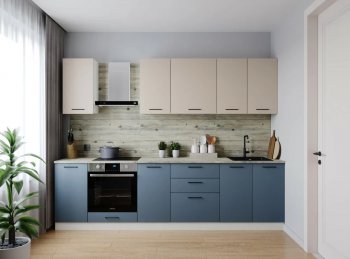 Кухонный гарнитур Фьюжн 2800 (Санвут) в Сухом Логу - suhoj-log.mebel-e96.ru