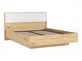 Кровать парящая Флэш крафт/белый (Миф) в Сухом Логу - suhoj-log.mebel-e96.ru | фото