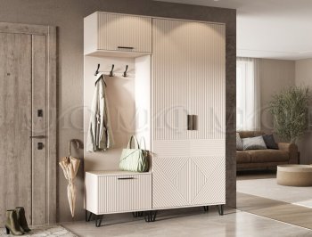 Прихожая Флэш комп.2, кашемир (Миф) в Сухом Логу - suhoj-log.mebel-e96.ru