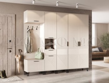 Прихожая Флэш модульная, кашемир (Миф) в Сухом Логу - suhoj-log.mebel-e96.ru