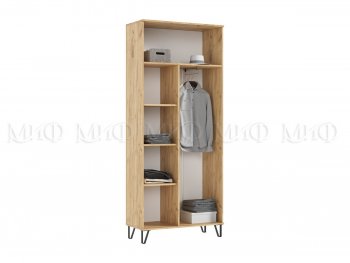 Шкаф 900 мм Флэш (прихожая) крафт/грин (Миф) в Сухом Логу - suhoj-log.mebel-e96.ru