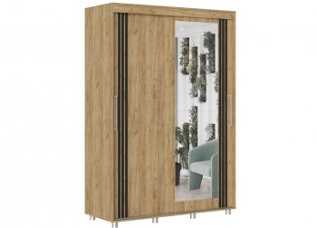 Шкаф-купе 1500 мм Форест крафт золотой(Стиль) в Сухом Логу - suhoj-log.mebel-e96.ru