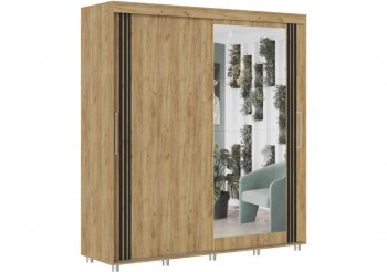 Шкаф-купе 2000 мм Форест крафт золотой(Стиль) в Сухом Логу - suhoj-log.mebel-e96.ru