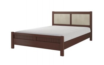 Кровать из массива Фрида Орех (БМ) в Сухом Логу - suhoj-log.mebel-e96.ru