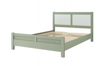 Кровать из массива Фрида Зеленый самшит (БМ) в Сухом Логу - suhoj-log.mebel-e96.ru