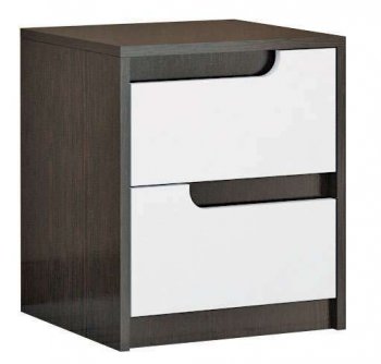 Тумба прикроватная Гавана белый (Текс) в Сухом Логу - suhoj-log.mebel-e96.ru | фото