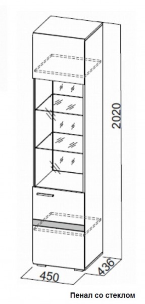 Гостиная Соло (Вариант-2) в Сухом Логу - suhoj-log.mebel-e96.ru