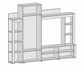 Гостиная Техас в Сухом Логу - suhoj-log.mebel-e96.ru