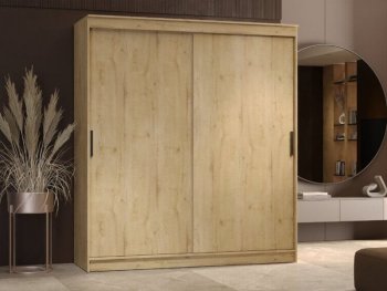 Шкаф-купе 2000 мм Гранд-1 ЛДСП, дуб вотан (Эра) в Сухом Логу - suhoj-log.mebel-e96.ru