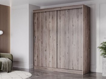 Шкаф-купе 2000 мм Гранд-1 ЛДСП, дуб горный (Эра) в Сухом Логу - suhoj-log.mebel-e96.ru