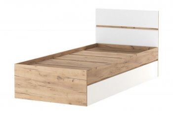 Кровать односпальная Гретта 900 мм крафт (Памир) в Сухом Логу - suhoj-log.mebel-e96.ru