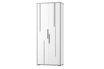 Шкаф 2 дв. Грей (УНИ) (МЛК) в Сухом Логу - suhoj-log.mebel-e96.ru