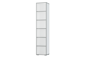 Шкаф 1 дв. Грей (УНИ) (МЛК) в Сухом Логу - suhoj-log.mebel-e96.ru