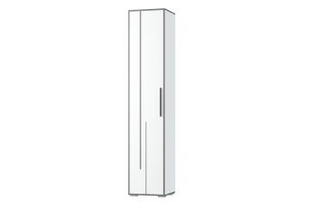 Шкаф 1 дв. Грей (УНИ) (МЛК) в Сухом Логу - suhoj-log.mebel-e96.ru