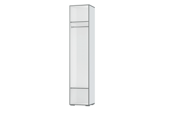 Шкаф 1 дв. Грей (УНИ) (МЛК) в Сухом Логу - suhoj-log.mebel-e96.ru