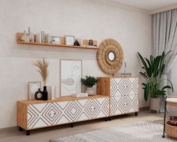 Стенка HYGGE комп.2 ромбы (Мама) в Сухом Логу - suhoj-log.mebel-e96.ru