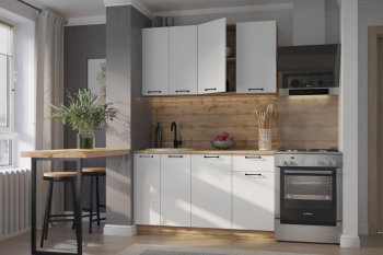 КУхонный гарнитур Хелмер 1400 мм (Сурская) в Сухом Логу - suhoj-log.mebel-e96.ru