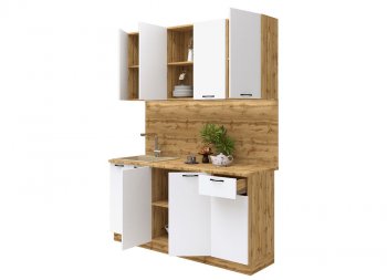 КУхонный гарнитур Хелмер 1800 мм (Сурская) в Сухом Логу - suhoj-log.mebel-e96.ru