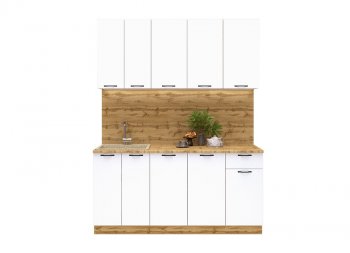 КУхонный гарнитур Хелмер 1800 мм (Сурская) в Сухом Логу - suhoj-log.mebel-e96.ru