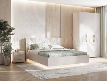 Спальный гарнитур Ирис кашемир, модульный (Миф) в Сухом Логу - suhoj-log.mebel-e96.ru