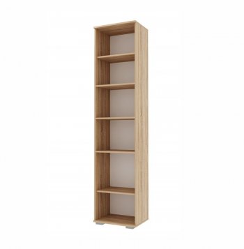 Пенал 1дв. Италия П-500 сонома/белый (Памир) в Сухом Логу - suhoj-log.mebel-e96.ru