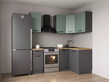Кухонный гарнитур угловой Изумруд 2000х1200 в Сухом Логу - suhoj-log.mebel-e96.ru