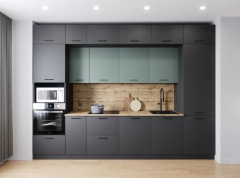 Кухонный гарнитур Изумруд 3400 мм (Санвут) в Сухом Логу - suhoj-log.mebel-e96.ru