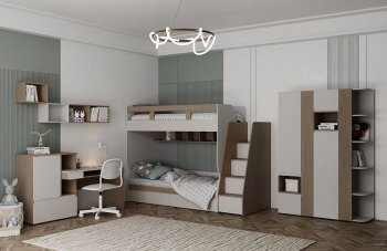 Набор детской мебели Каспер, модульный (СБК) в Сухом Логу - suhoj-log.mebel-e96.ru