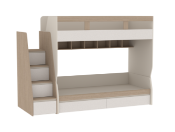 Набор детской мебели Каспер, модульный (СБК) в Сухом Логу - suhoj-log.mebel-e96.ru
