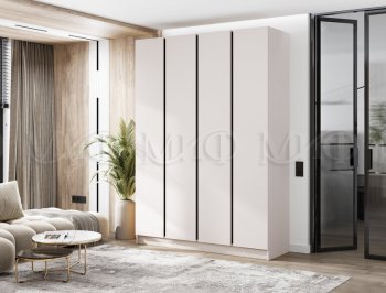 Шкаф 1600 мм 4-х створчатый Келвин кашемир (Миф) в Сухом Логу - suhoj-log.mebel-e96.ru