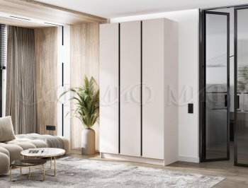 Шкаф 1200 мм 3-х ств. Келвин кашемир (Миф) в Сухом Логу - suhoj-log.mebel-e96.ru