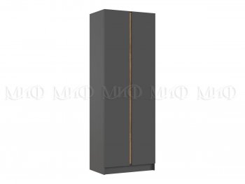 Шкаф 800 мм 2-х ств. Келвин графит  (Миф) в Сухом Логу - suhoj-log.mebel-e96.ru