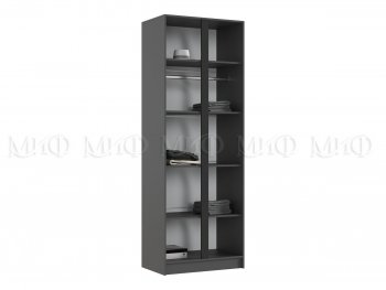 Шкаф 800 мм 2-х ств. Келвин графит  (Миф) в Сухом Логу - suhoj-log.mebel-e96.ru