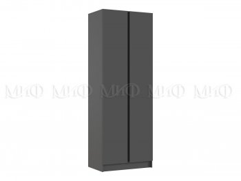 Шкаф 800 мм 2-х ств. Келвин графит  (Миф) в Сухом Логу - suhoj-log.mebel-e96.ru
