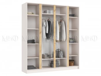 Шкаф 2000 мм 4-х ств. Келвин кашемир (Миф) в Сухом Логу - suhoj-log.mebel-e96.ru