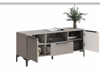 Тумба ТВ на 1350 Кимберли кашемир (Handis) в Сухом Логу - suhoj-log.mebel-e96.ru