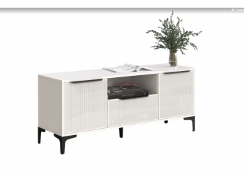 Тумба ТВ на 1350 Кимберли белый (Handis) в Сухом Логу - suhoj-log.mebel-e96.ru