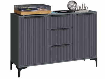 Комод Кимберли графит (Handis) в Сухом Логу - suhoj-log.mebel-e96.ru