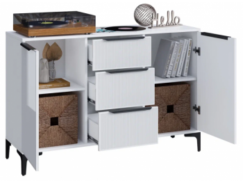 Комод Кимберли белый (Handis) в Сухом Логу - suhoj-log.mebel-e96.ru