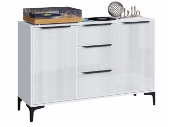 Комод Кимберли белый (Handis) в Сухом Логу - suhoj-log.mebel-e96.ru