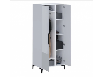 Шкаф 800 мм 2-створчатый Кимберли белый (Handis) в Сухом Логу - suhoj-log.mebel-e96.ru