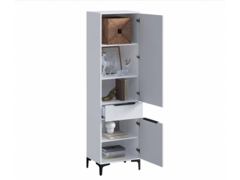 Пенал 550 мм Кимберли белый (Handis) в Сухом Логу - suhoj-log.mebel-e96.ru