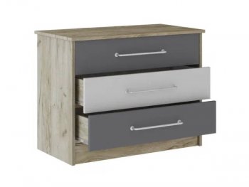 Комод Колибри Лофт серый (Текс) в Сухом Логу - suhoj-log.mebel-e96.ru