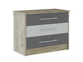 Комод Колибри Лофт серый (Текс) в Сухом Логу - suhoj-log.mebel-e96.ru